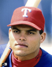 Ivan Rodriguez Autografato Texas Rangers 11x14 Foto Bas - £69.16 GBP
