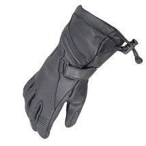 MOTORCYCLE GAUNTLET DEER SKIN HIGH PERFORMANCE WATERPROOF GLOVES GO80 - $59.95