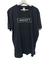 Hiwatt Guitar Amp Graphic Tee TShirt NEW Black Pre Shrunk 100% Cotton NE... - $18.97