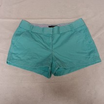 J Crew Chino Shorts Blue Green 6 (28x2.5) - $16.95