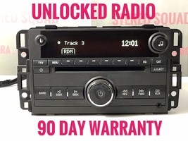 UNLOCKED 2008 Pontiac Torrent RADIO AM-FM, CD PLAYER GM962 - £91.12 GBP