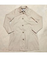 Everlane Tan Cotton Mid-Length Button Coat Jacket - Womens Size 4 - $39.95