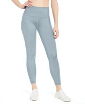 allbrand365 designer Womens High-Waist Side-Pocket 7/8 Leggings,Blue,X-L... - $49.50