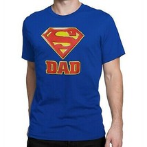 Superman Super Dad T-Shirt Blue - £23.08 GBP+