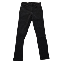 GAP 1969 Black High Rise Skinny Jeans Denim Women&#39;s Size 28R - $22.23 CAD