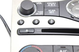 07-09 INFINITI G35 SEDAN Audi Radio Climate Control Unit F1750 image 6