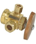 BRASSCRAFT R1700RX RD 3WY BRS Dual Out Valve - €22,46 EUR