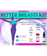 Natural Bikini Breasts Kit for Stretch Marks Sagging SPF 50 Moisturizer ... - £99.51 GBP