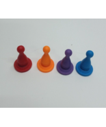 1996 Where in Time Is Carmen Sandiego Board Game Lot of 4 Pawn Mover Part - $63.14 MXN