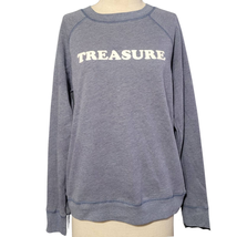 Treasure &amp; Bond Blue Graphic Sweatshirt Size Small New with Tags  - $34.65