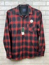Noman Thermal line coat shirt Size extra large flannel Tartan plaid red NWT - £18.04 GBP