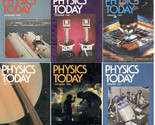 Physic Today Set Nov 89, Dec 89, Feb 90, July 90, Nov 90 &amp; Feb 91 EUC - $11.88