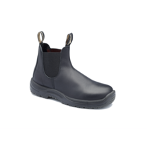 Steel Toe Slip-On Elastic Side Boots w/ Kick Guard, Black, AU 9, US 10 - €257,15 EUR