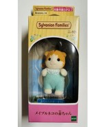 NEW Sylvanian Families Maple Cat Baby Ni-101 Calico Critter Epoch Japan - $18.99