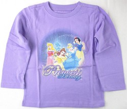NEW Disney Store Lavender Disney Princess LS Tee T-Shirt, XXS (2/3) - $177.29 MXN