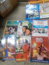Vtg Histoire Lot 9 Critics Choix Vidéo VHS DVD Catalogue Mail Commande Magazines - £19.51 GBP