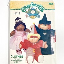 1984 Butterick Sewing Pattern 6935 Cabbage Patch Kids Halloween Costumes Vintage - £5.46 GBP