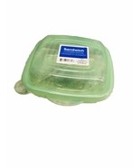 Reusable Translucent Plastic Sandwich Box Holder Lunch Container. 8 Inch... - $12.75