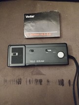 Vivitar Tele-835 AW 110 Film Pocket Camera w/Case - Not Tested - £7.03 GBP