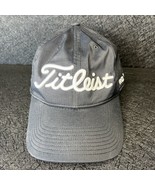 Titleist Hat Cap Pro V1 FJ Footjoy Black Golf Strap Back Baseball Cap - £13.42 GBP