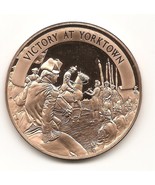Collectible RARE Victory At Yorktown Ends War 1781 Brass Colored Coin (N... - $1,772.37 MXN