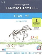 Copy Printer Paper 2 Reams @500 ct =1000 Ct NEW 8.5 X11 Hammermill Tidal - £19.79 GBP