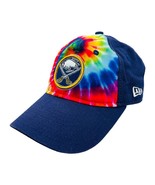 Buffalo Sabres Hat Kids Tie Dye New Era Strapback Cap NHL  - $304.10 MXN