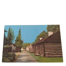 Postcard Officers Quarters Entering Fort Wilkins State Park Chrome Unposted - £5.63 GBP