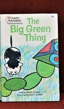 The Big Green Thing Wonder Books Easy Reader Miriam Schlein vintage hardcover. - £7.43 GBP