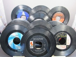 Records 45s Vtg Mixed Set Of 11 Sleeved Well Played &quot;Louie Louie Mustang Sally&quot; - £36.45 GBP