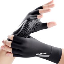 Fingerless Copper Infused Compression Gloves for Arthritis &amp; Tendonitis ... - $24.70