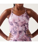 Athleta Girl All Day Longline Bra Moonstone Pink Size XL 14 - £22.56 GBP