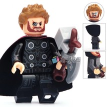 Thor with Stormbreaker axe Marvel Avengers Infinity War Single Sale Minifigures - £2.22 GBP