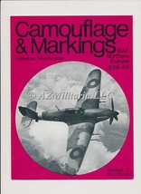 Camouflage &amp; Markings Hawker Hurricane RAF Northern Europe 1936-1945 - £2.93 GBP