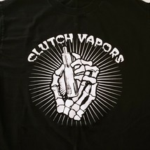 Clutch Vapors Lover - Fanatic Juice Mens Graphic Black T-Shirt Medium - £9.35 GBP