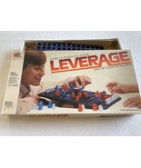 1982 Vintage MB MILTON BRADLEY LEVERAGE STRATEGY BOARD GAME - $29.65