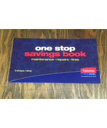 Firestone complete auto care one stop savings book expired coupon booklet  - $19.75
