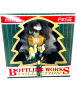COLA-Coca Cola BOTTLING WORKS ELVES WORK TO DELIVER NORTHPOLE Ornament - $4.50