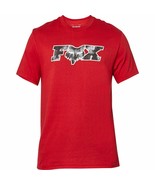 FOX RACING MEN&#39;S DAZED TEE IN CHILI -Small - $19.97