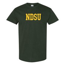 AS01 - North Dakota State Bison Basic Block T Shirt - Small - Forest - £18.76 GBP