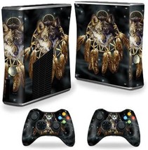 Wolf Dreams Mightyskins Skin Compatible With Xbox 360 Xbox 360 S Console | - £33.86 GBP
