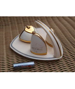 Vintage USSR Soviet Modern Style Retro Set Salt Pepper Shakers  60&#39;s Com... - €19,51 EUR