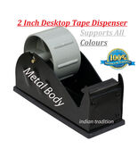 DeskTop 2 Inch Packing Tape Dispenser Heavy Duty Warehouse Shipping(Rand... - $29.99