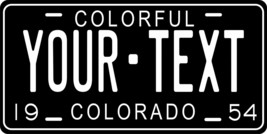 Colorado 1954 Personalized Tag Vehicle Car Auto License Plate - £12.60 GBP