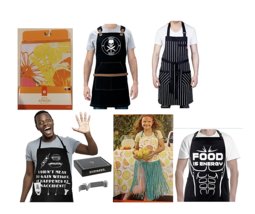 Aprons Cooking Grilling Fun Aprons For Kids &amp; Adults Pick From Aprons Listed NEW - £10.25 GBP+