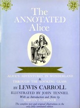 &quot;The Annotated Alice&quot; Martin Gardner, Hardbound W/Dust Jacket, 1960 1st Edition - £24.37 GBP