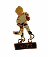 Mite USA Jersey Vintage Hockey Pin Enamel Filled Sports Collectible PINS1 - $474.98 MXN