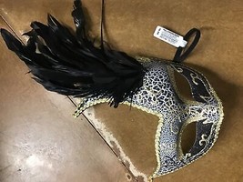 Halloween Mask with feather - £10.23 GBP