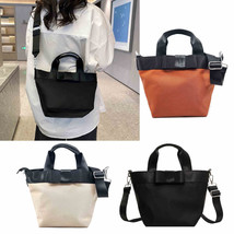 Hatzzi - Nylon Ribbon Medium Tote Crossbody Bag - $38.00