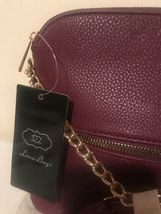 New Luna Purse in Burgundy image 6